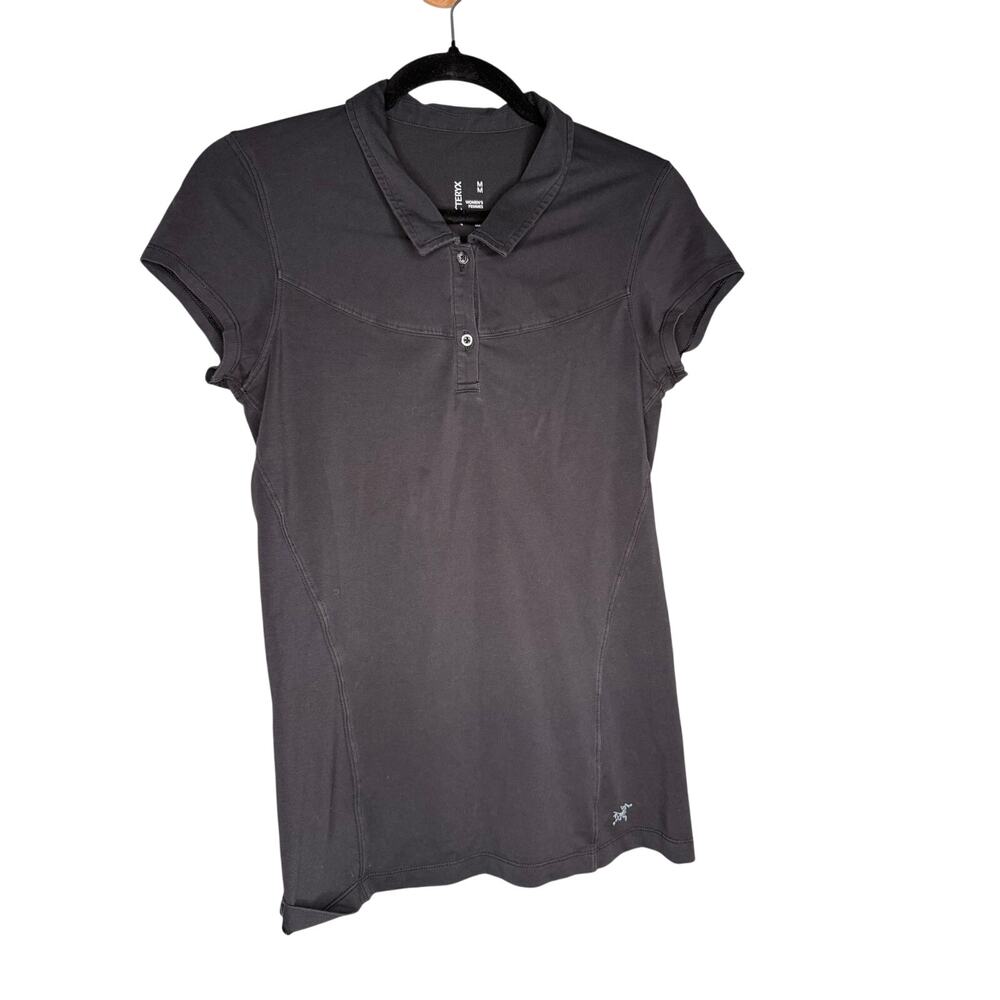 Arc'teryx Polo Shirt womens in black
